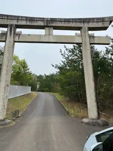 鳥取縣護國神社の鳥居