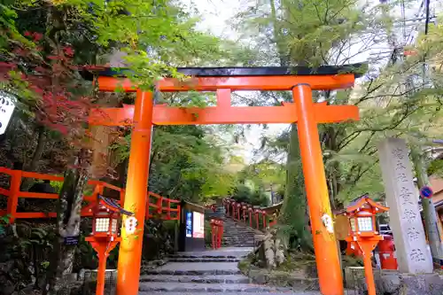 貴船神社の鳥居