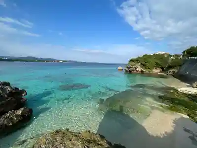 古宇利の竜宮の景色