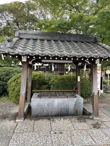 千葉神社の手水舎