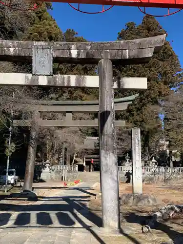 大宮諏訪神社の鳥居