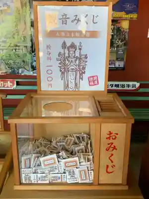 中禅寺のおみくじ