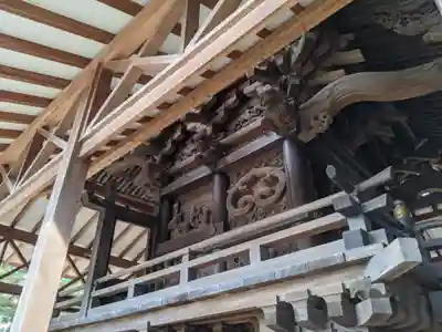 草加神社の芸術