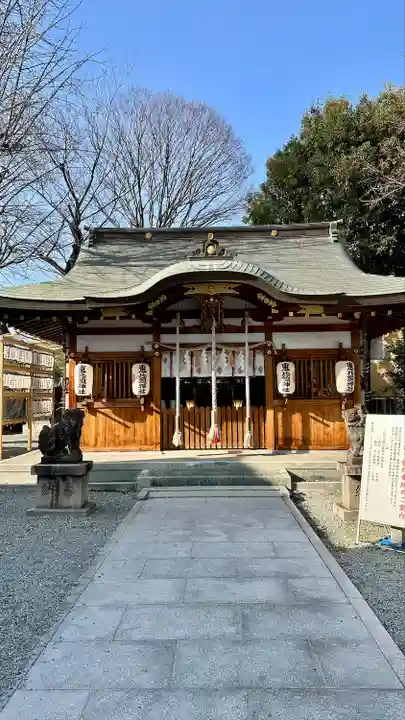 呉服神社の本殿・本堂