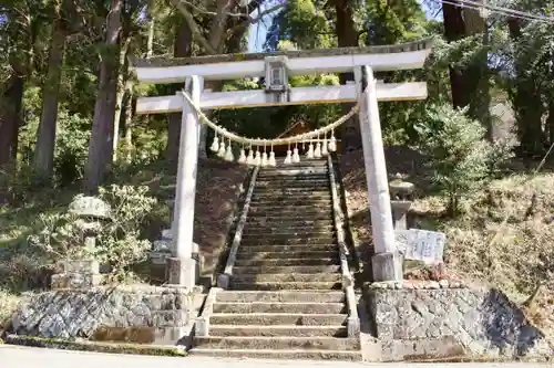 二嶽神社の鳥居