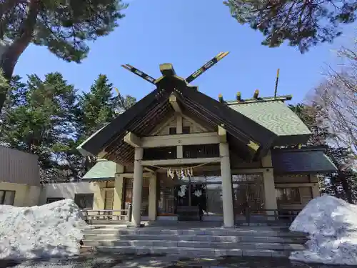 江別神社の本殿