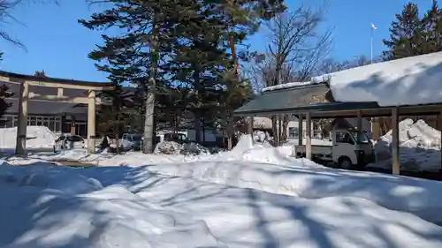 顕勲神社（旭川神社）の庭園