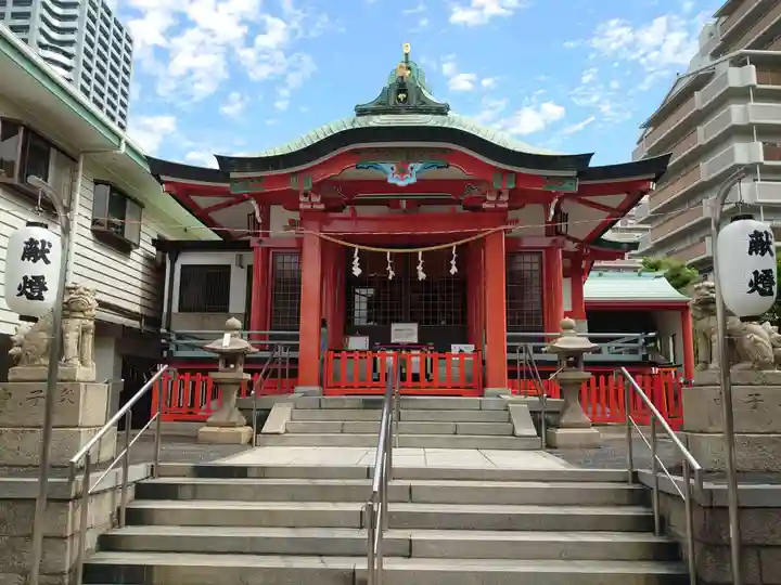 鶴見神社の本殿・本堂