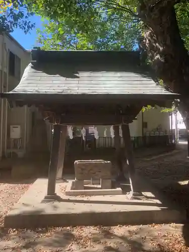 青渭神社の手水舎