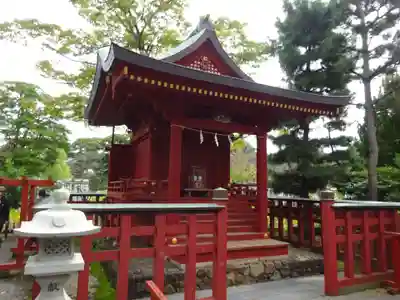 旗上弁財天社の本殿・本堂