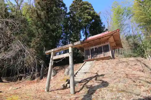 関場神社の鳥居