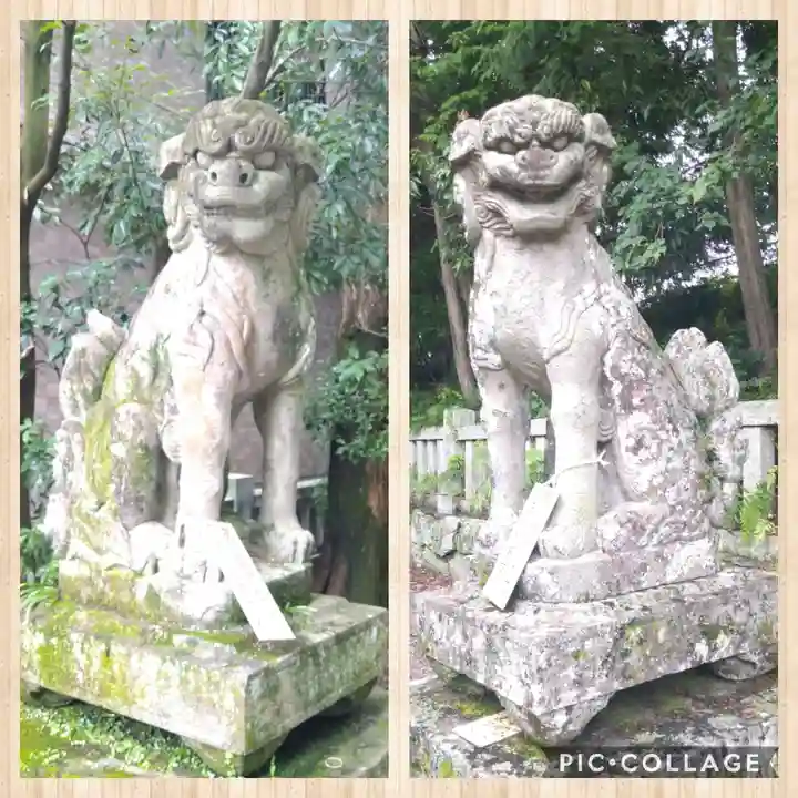 潮江天満宮の狛犬