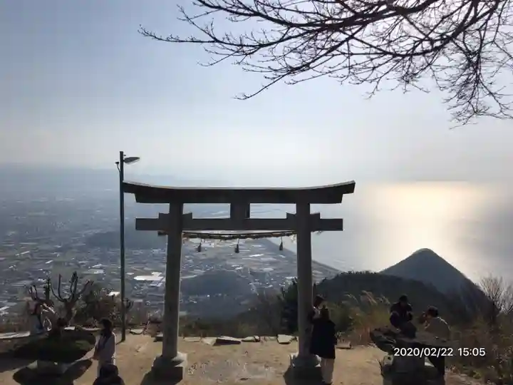 高屋神社の景色