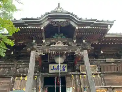 岩殿山安楽寺(吉見観音)の本殿・本堂