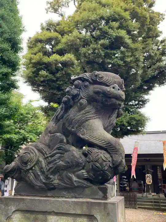 蛇窪神社の狛犬