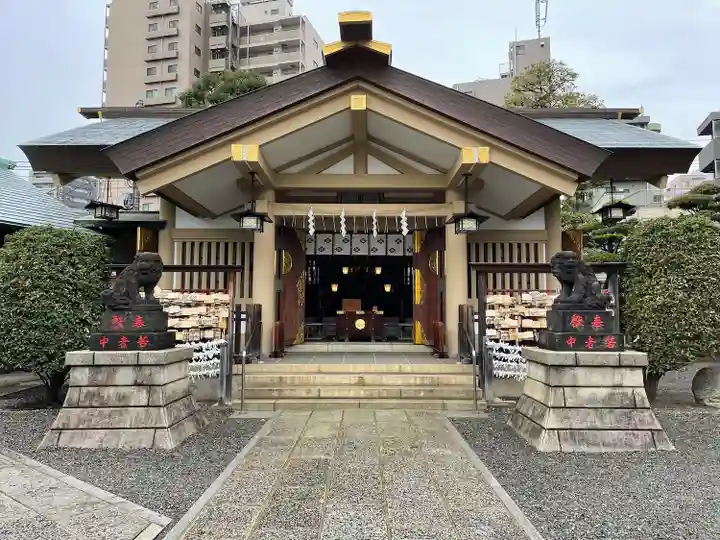 天祖諏訪神社の本殿・本堂