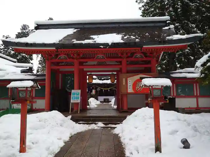 出石神社の山門・神門