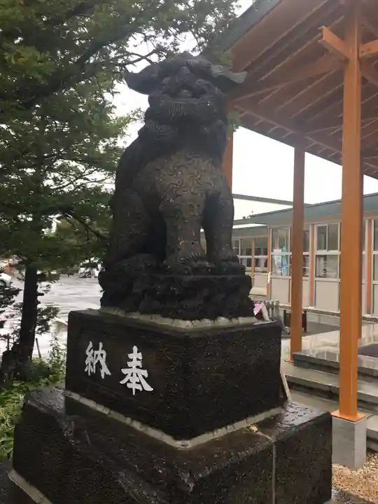発寒神社の狛犬
