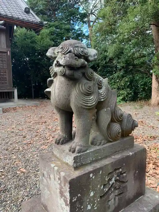 浅間神社の狛犬
