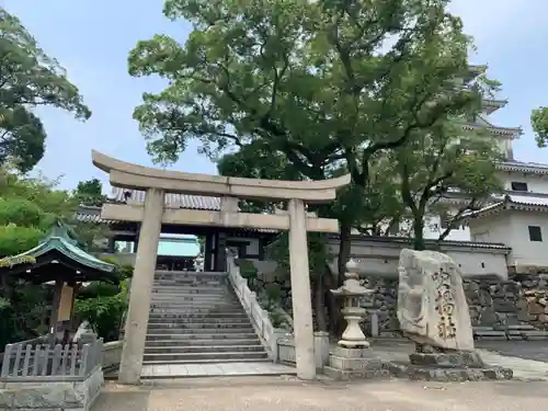 吹揚神社の鳥居