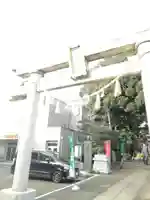 金ヶ作熊野神社の鳥居