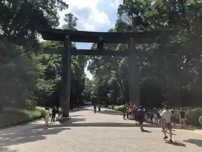 明治神宮の鳥居