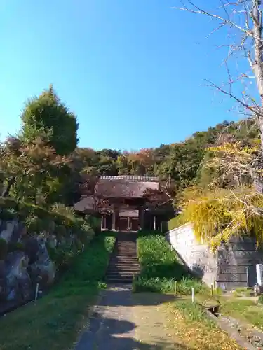 横浜　西方寺の山門・神門