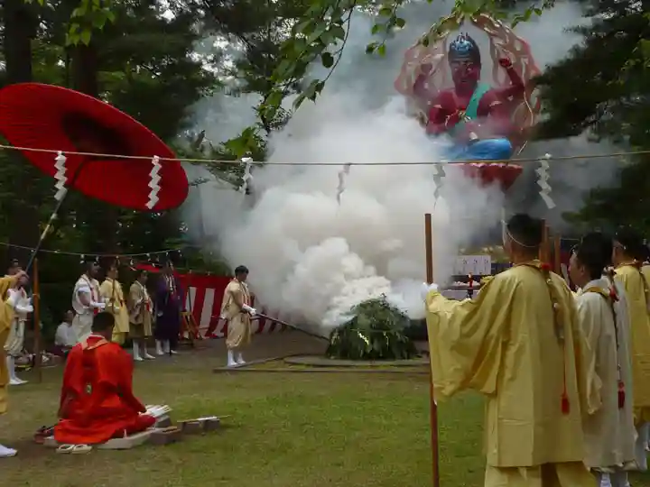 鶴舞山 永安寺のお祭り