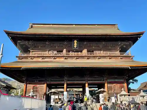 善光寺の山門・神門