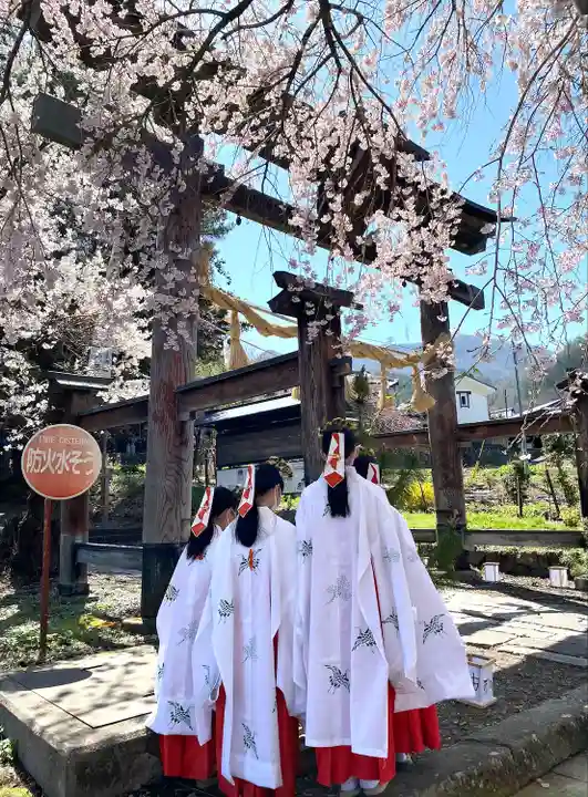 山家神社のお祭り