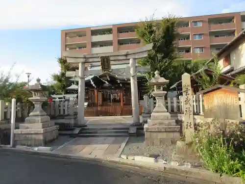 玄武神社の鳥居