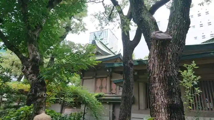坐摩神社の本殿・本堂