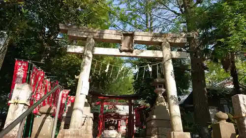 永福稲荷神社の鳥居