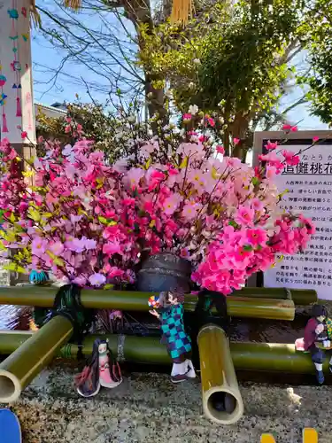 大西神社の手水舎