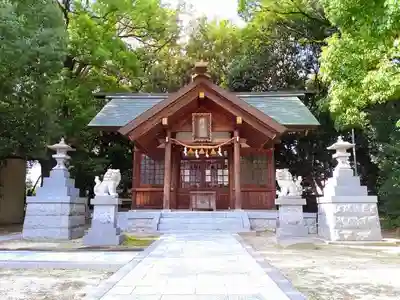 平手神明社の本殿・本堂