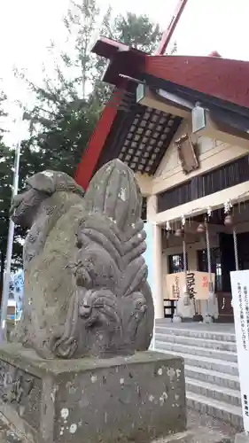 豊栄神社の狛犬