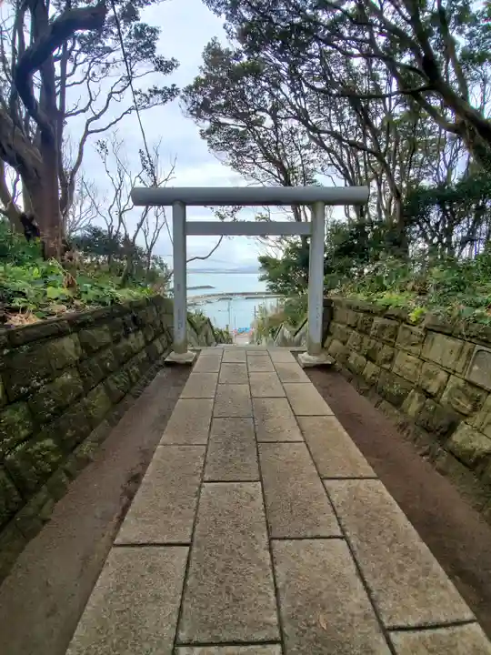酒列磯前神社の鳥居