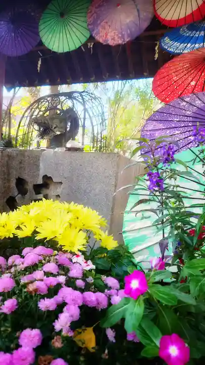 若宮神明社の手水舎