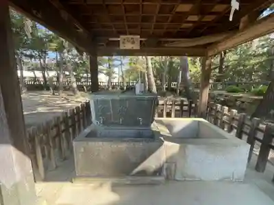 石清水神社の手水舎