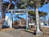 東神楽神社の鳥居