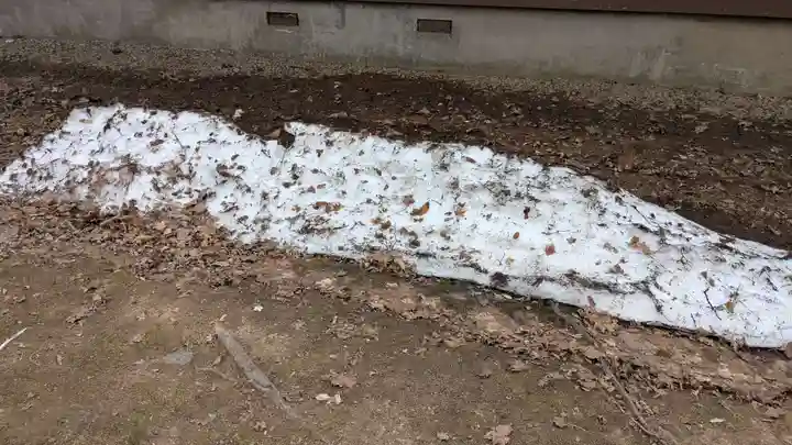 鷹栖神社の庭園