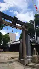 海老江八坂神社の鳥居