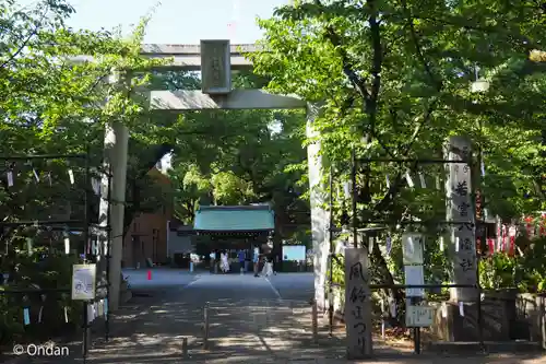 若宮八幡社の鳥居