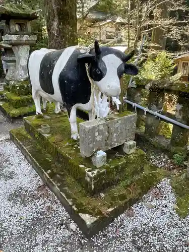 英彦山豊前坊高住神社の狛犬