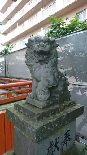 三吉神社の狛犬