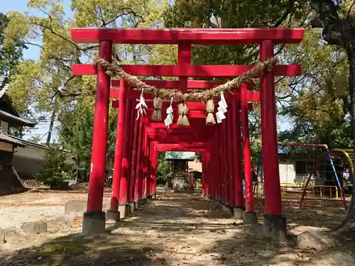 御鍬神社の鳥居