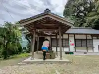 五社神社の手水舎