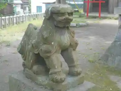 走湯神社の狛犬