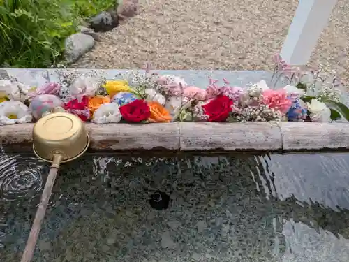 諏訪神社の手水舎