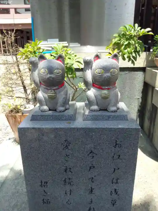 今戸神社の狛犬